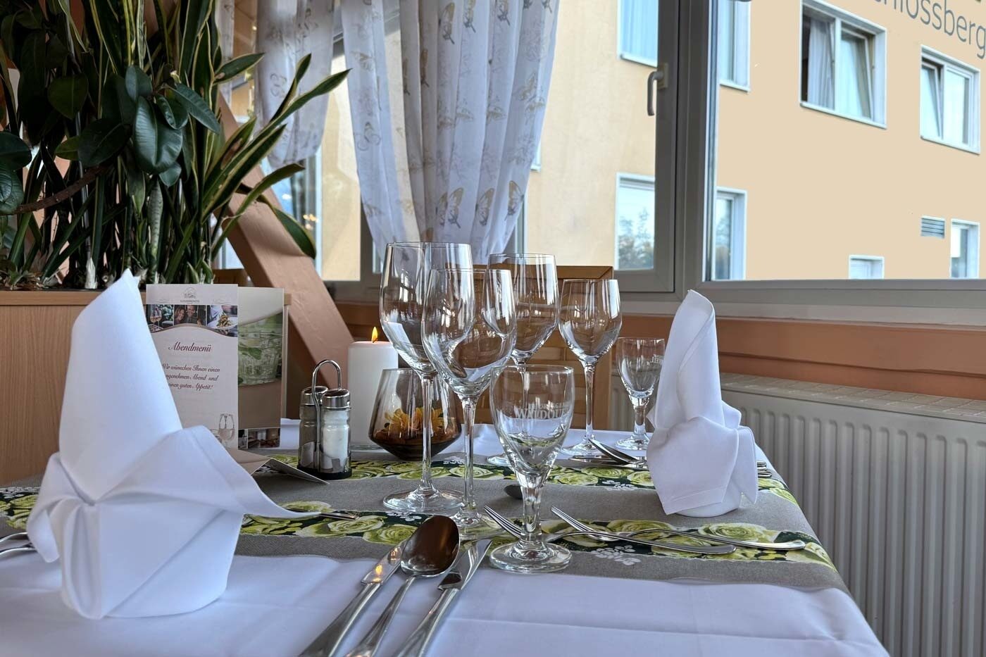 DinnerTisch für Zwei, Hotel Oberhof